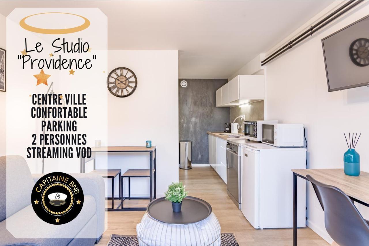 Le Studio Providence - Parking Prive - Terrasse Troyes Eksteriør bilde